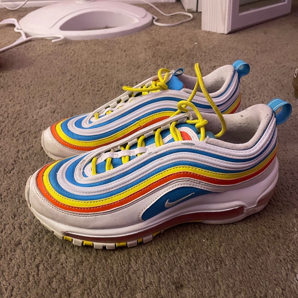 Rainbow air max 97s